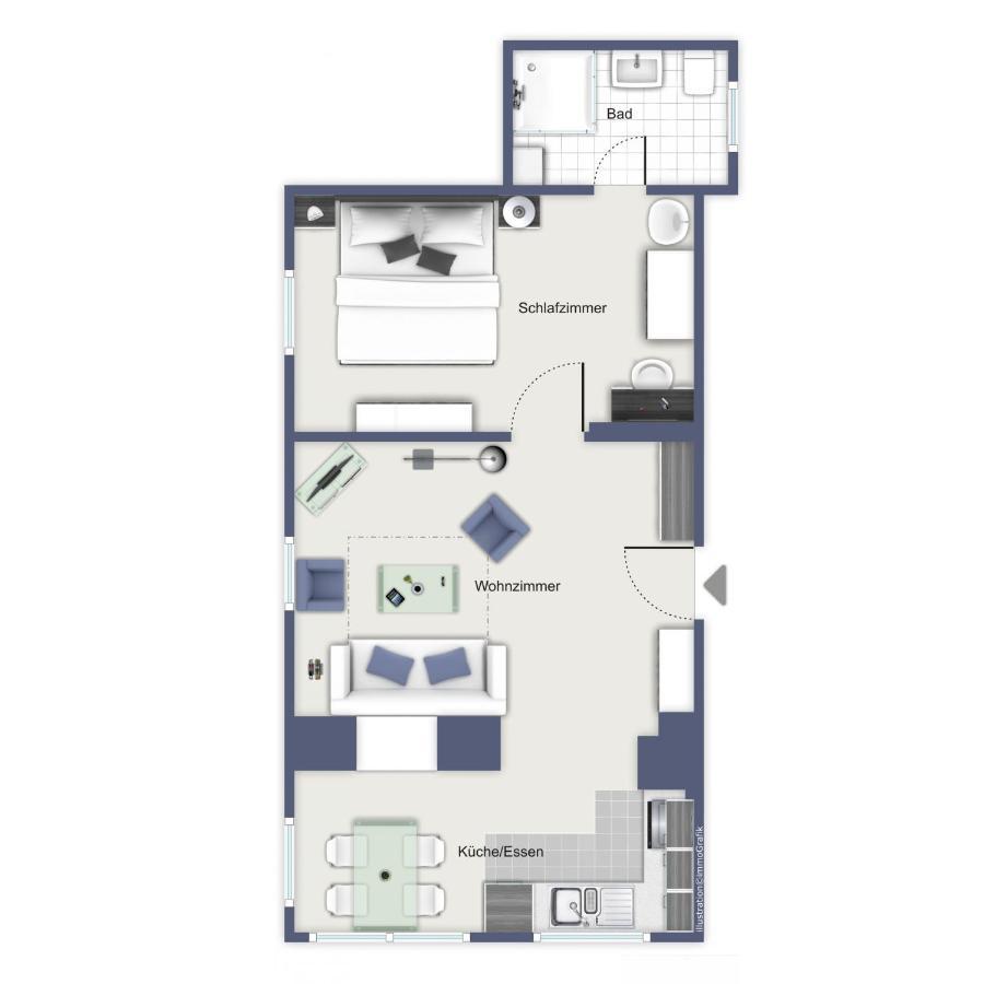 Villa Baade Wohnung 01 Kuehlungsborn Luaran gambar